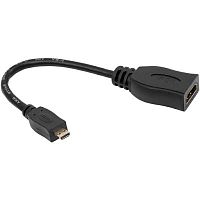 орбита ot-avw25 видео переходник (hdmi гнездо-micro hdmi штекер 20см)  фото