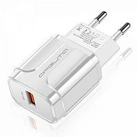 орбита ot-apu28 белый зу с usb (qc3.0, 3000ma)  фото