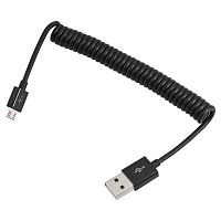 кабель usb 1a орбита bs-411 витой (microusb) 1м/10/2000  фото