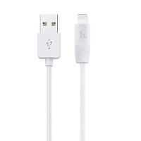 кабель usb ios hoco x1 lighting 2.4a 1м  фото